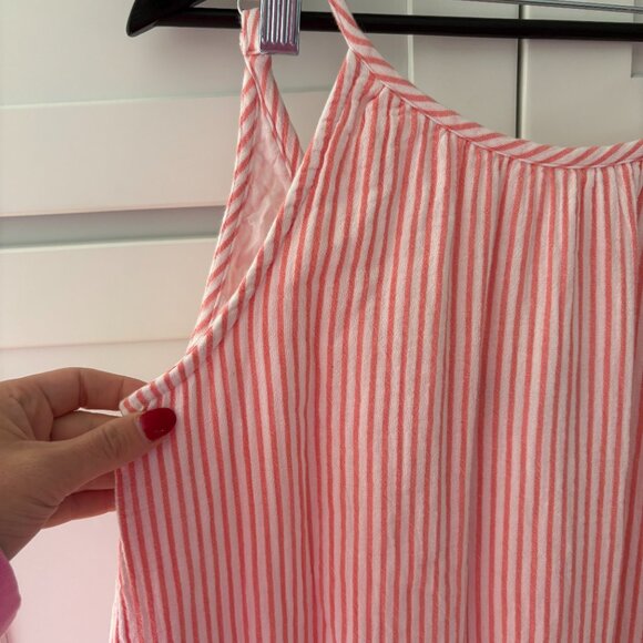 100% Organic Cotton Gauze Sleeveless Maxi Dress - Picture 3 of 7